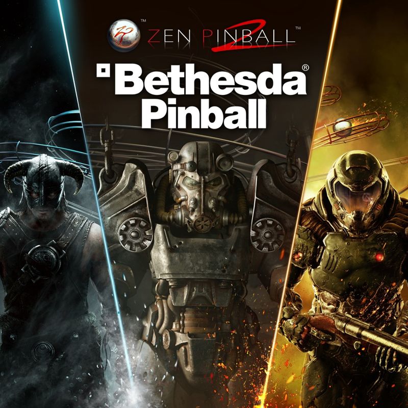 Front Cover for Pinball FX2: Bethesda Pinball (PS Vita and PlayStation 3 and PlayStation 4) (download release)