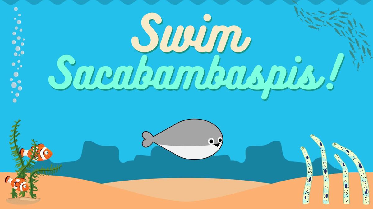 Front Cover for Swim Sacabambaspis! (Nintendo Switch) (download release)