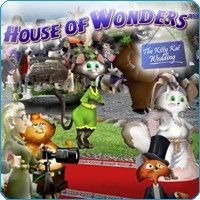 Front Cover for House of Wonders: Kitty Kat Wedding (Windows) (Reflexive Entertainment release)