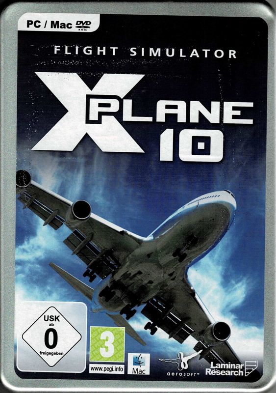 Front Cover for X-Plane 10: Global Edition (Linux and Macintosh and Windows)