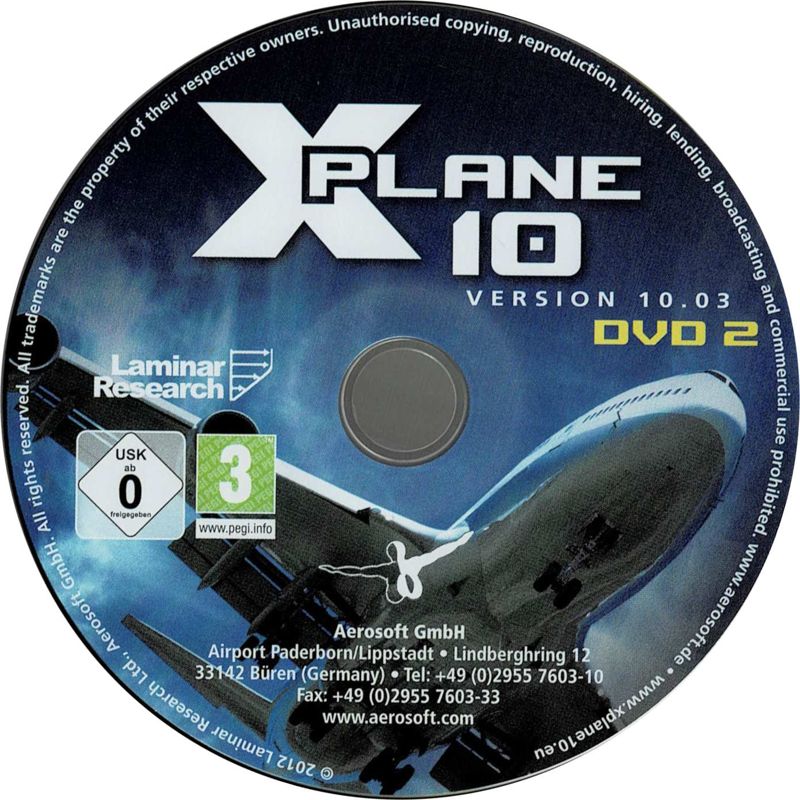 Media for X-Plane 10: Global Edition (Linux and Macintosh and Windows): Disc 2