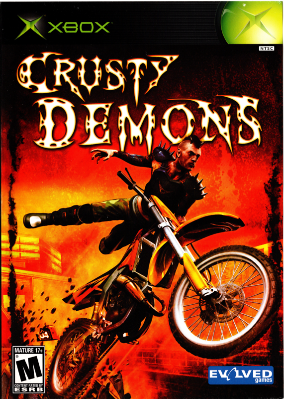 Front Cover for Crusty Demons (Xbox)