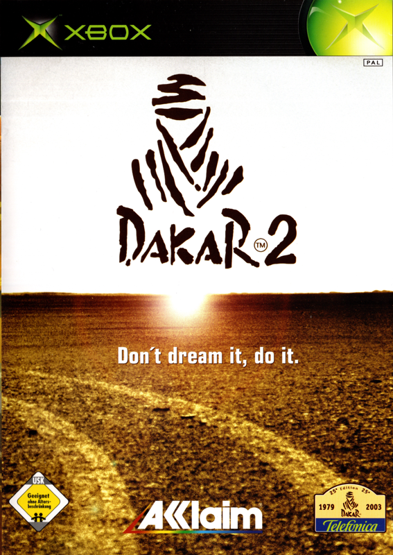 Front Cover for Dakar 2: The World's Ultimate Rally (Xbox)