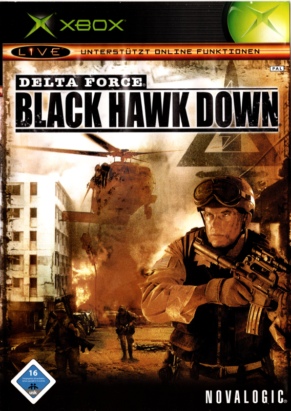 Front Cover for Delta Force: Black Hawk Down (Xbox)