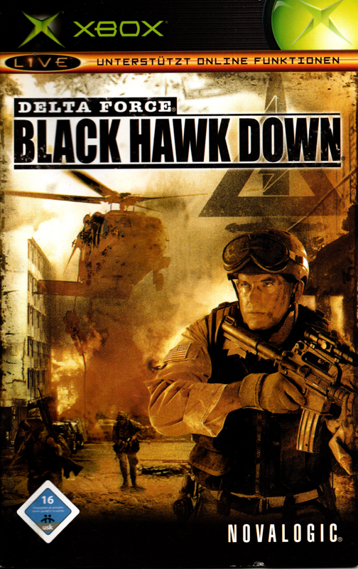 Manual for Delta Force: Black Hawk Down (Xbox): Manual (Front)