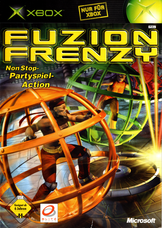 Front Cover for Fuzion Frenzy (Xbox)