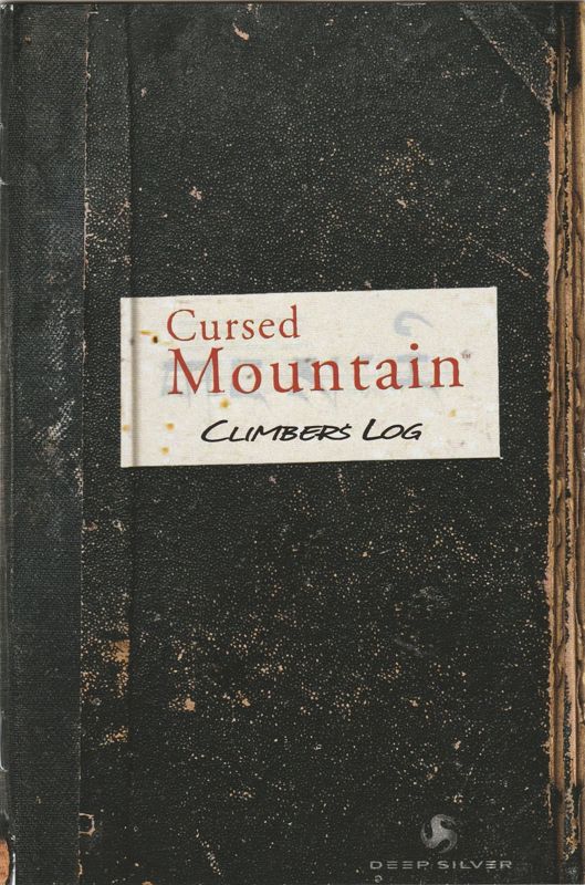 Manual for Cursed Mountain (Windows): Front