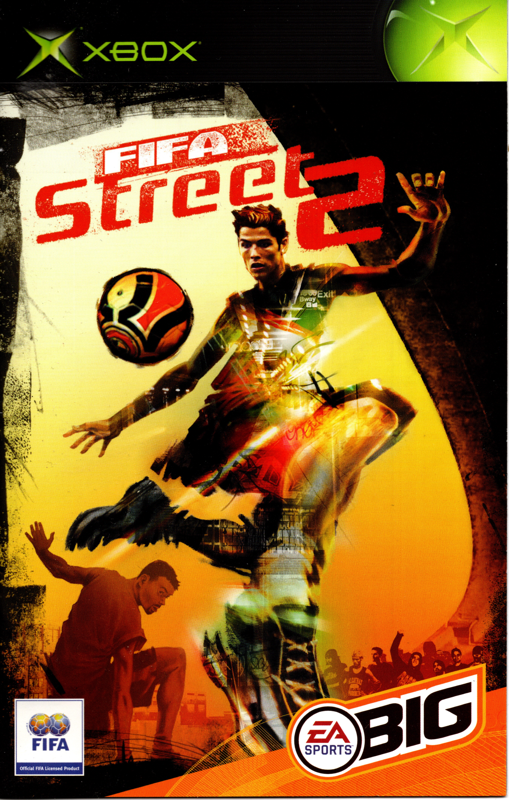 Manual for FIFA Street 2 (Xbox): Manual (Front)