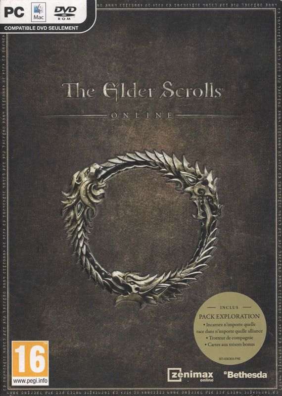 Front Cover for The Elder Scrolls Online (Macintosh and Windows)