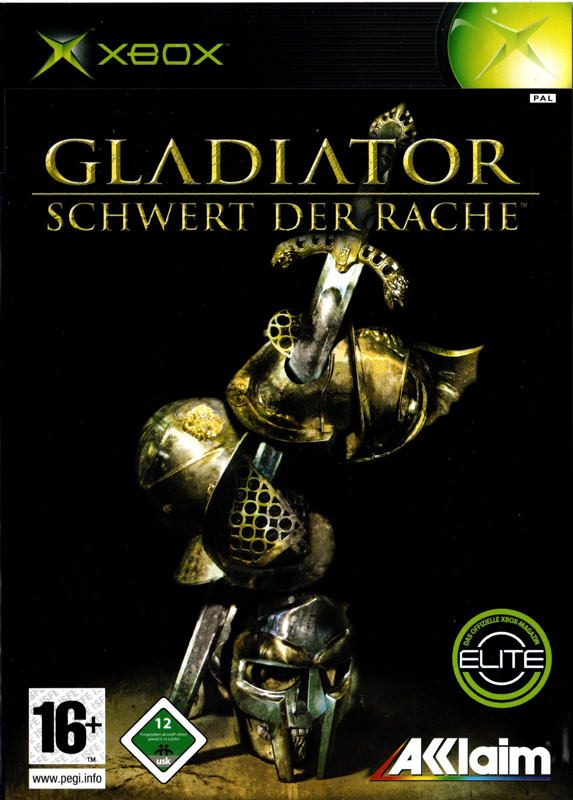 Front Cover for Gladiator: Sword of Vengeance (Xbox) (Censored version)