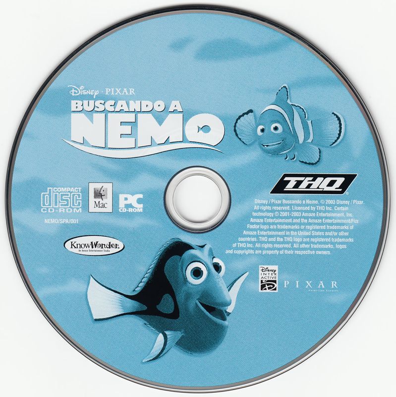 Media for Disney•Pixar Finding Nemo (Macintosh and Windows)