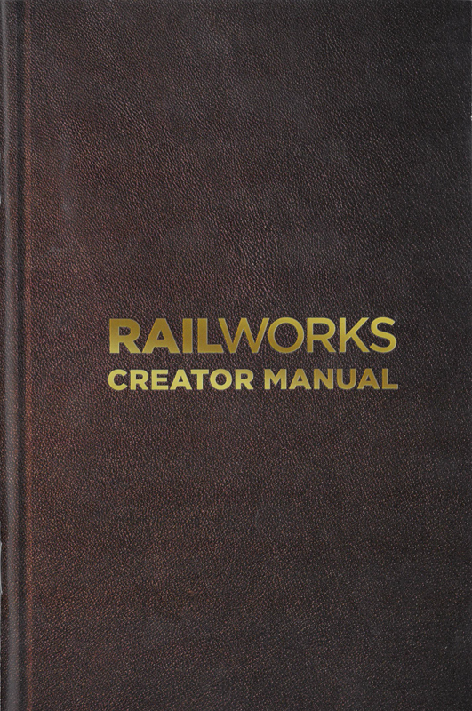 Manual for RailWorks (Windows): Creator Manual - Front