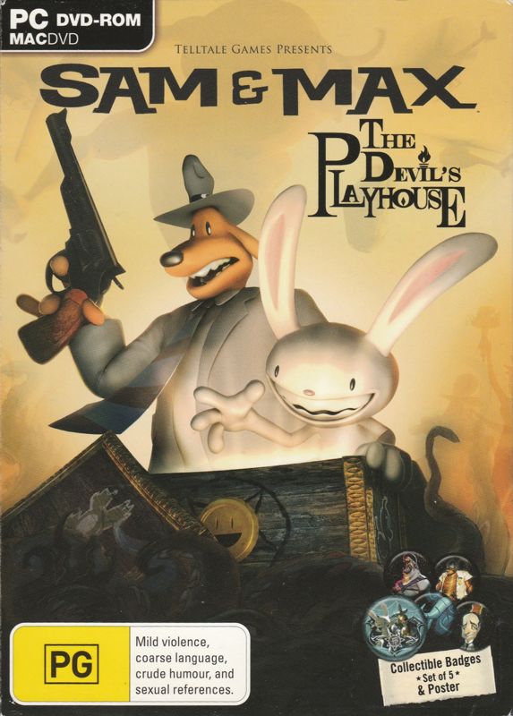 Front Cover for Sam & Max: The Devil's Playhouse (Macintosh and Windows)