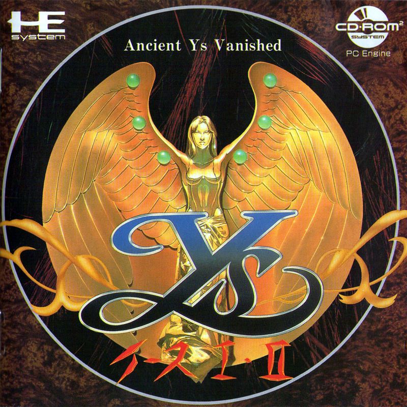 Front Cover for Ys: Book I & II (TurboGrafx CD)