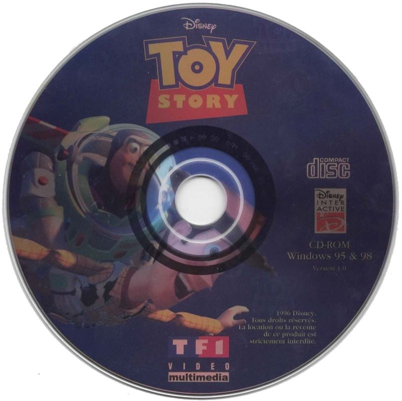 Media for Disney's Toy Story (Windows) (TF1 Video Multimedia release)