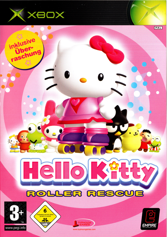 Front Cover for Hello Kitty: Roller Rescue (Xbox)