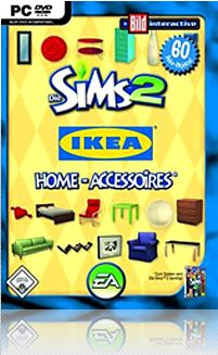 Front Cover for The Sims 2: IKEA Home Stuff (Windows) (Gamesload release)