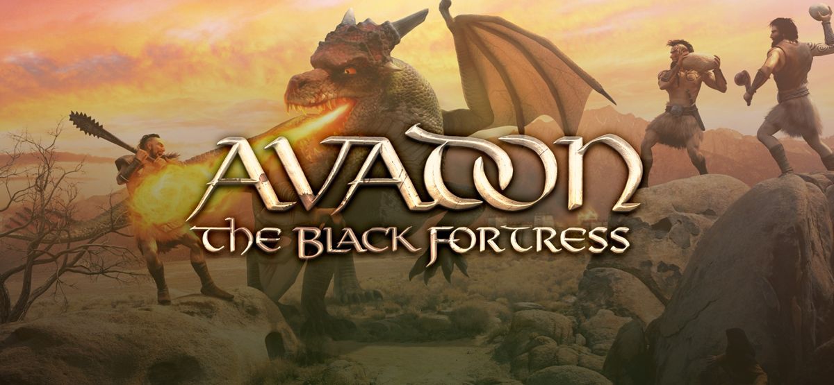 Front Cover for Avadon: The Black Fortress (Macintosh and Windows) (GOG release): Widescreen (2016)