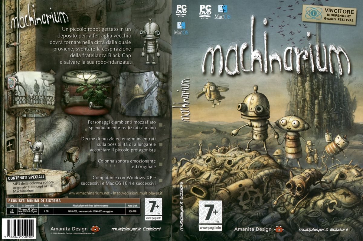 Full Cover for Machinarium (Macintosh and Windows)