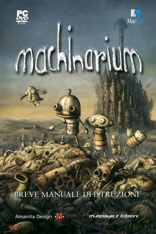 Manual for Machinarium (Macintosh and Windows): Front