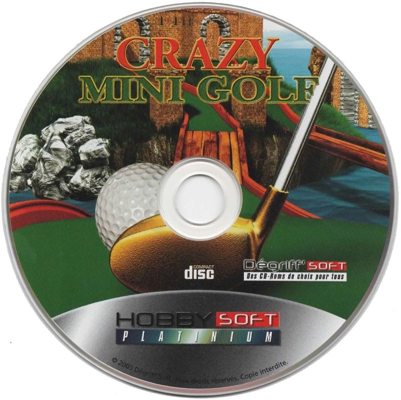 Media for Crazy Minigolf (Windows) (HobbySoft Platinium release)