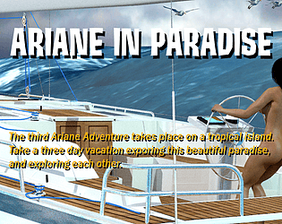 Front Cover for Ariane in Paradise (Android and Linux and Macintosh and Windows) (itch.io release)