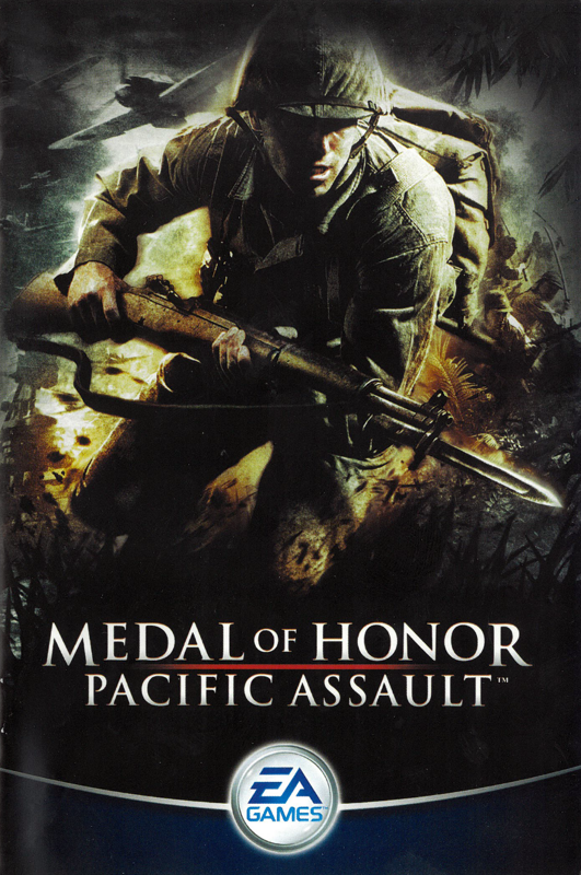 Manual for Medal of Honor: Pacific Assault (Windows): Front