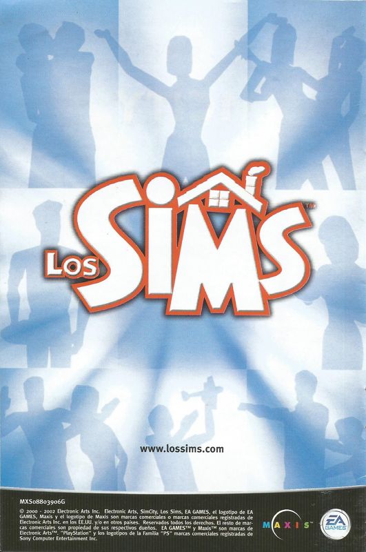 Advertisement for The Sims: Unleashed (Windows): Back