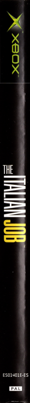 Spine/Sides for The Italian Job (Xbox)
