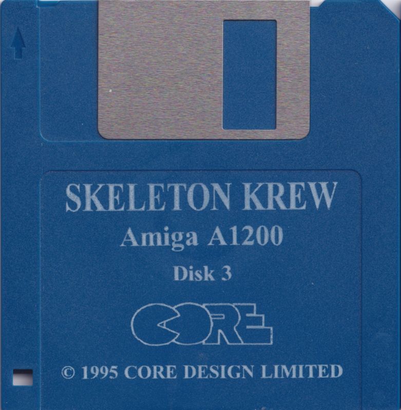 Media for Skeleton Krew (Amiga): Disk 3