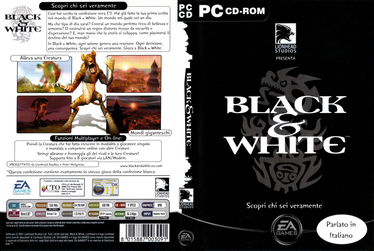 Full Cover for Black & White (Windows): Black Cover