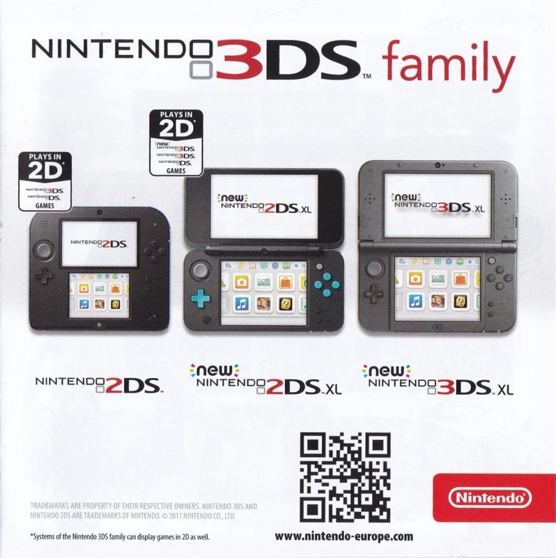 Manual for Mario & Luigi: Superstar Saga + Bowser's Minions (Nintendo 3DS): Back