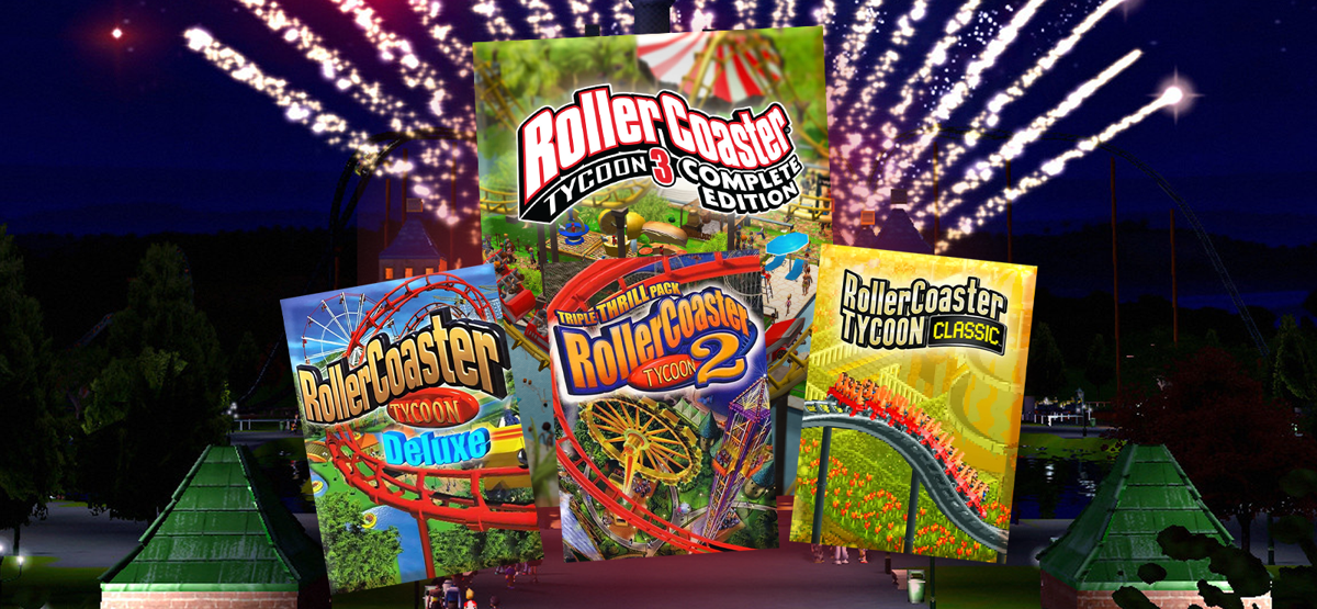 Front Cover for RollerCoaster Tycoon Bundle (Windows) (GOG.com release)