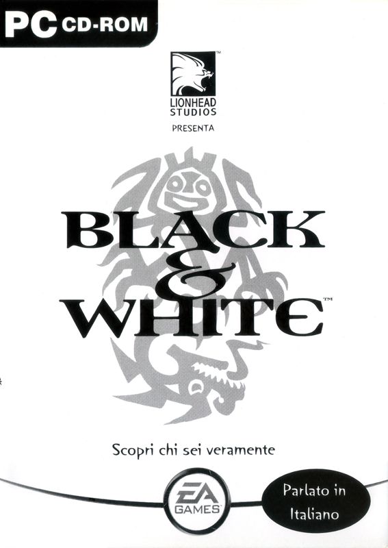 Front Cover for Black & White (Windows): White Cover