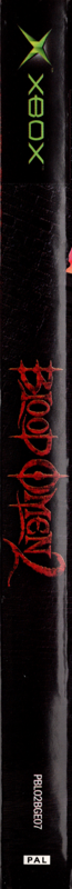 Spine/Sides for The Legacy of Kain Series: Blood Omen 2 (Xbox)