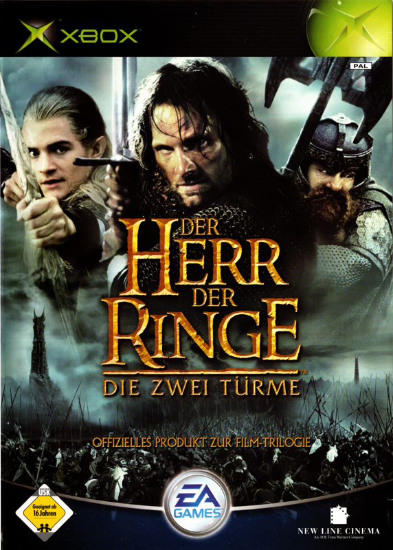 Front Cover for The Lord of the Rings: The Two Towers (Xbox)