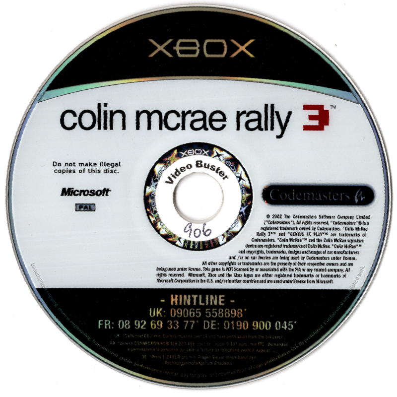 Media for Colin McRae Rally 3 (Xbox)