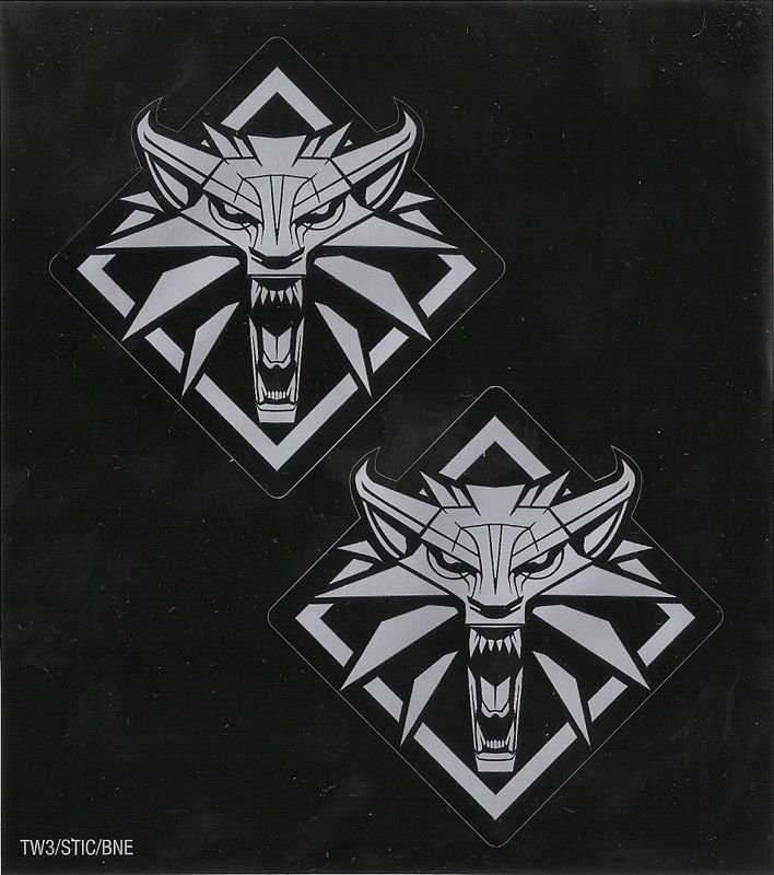 Other for The Witcher 3: Wild Hunt (PlayStation 4): Stickers