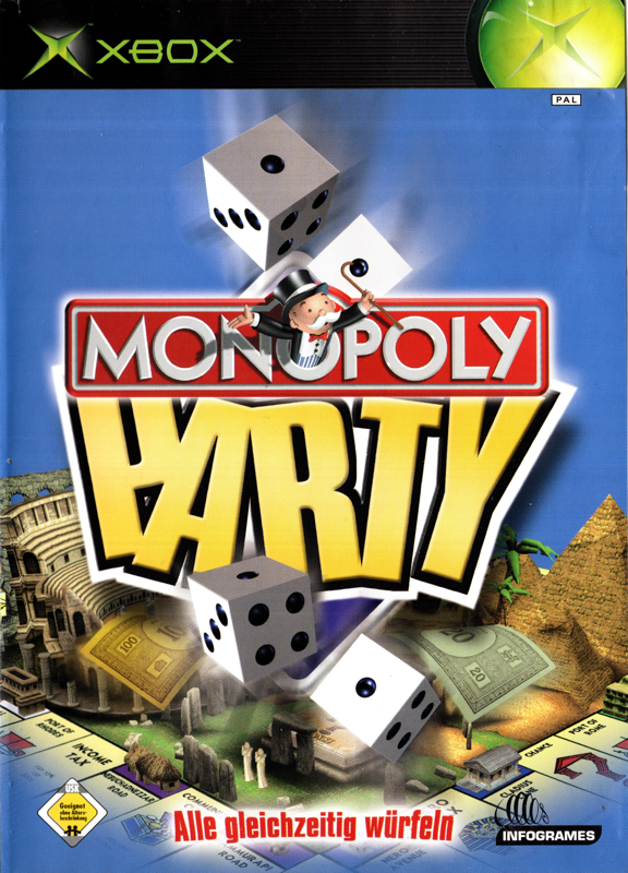 Front Cover for Monopoly Party (Xbox)