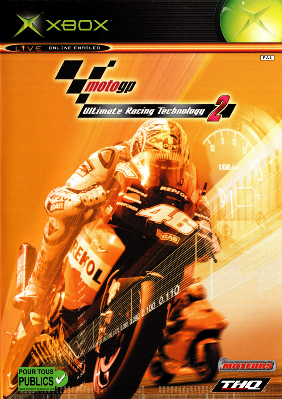 Front Cover for MotoGP 2 (Xbox)