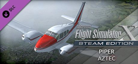 Front Cover for Microsoft Flight Simulator X: Steam Edition - Piper Aztec (Windows) (Steam release)
