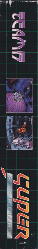 Spine/Sides for Super Stardust (Amiga): Left