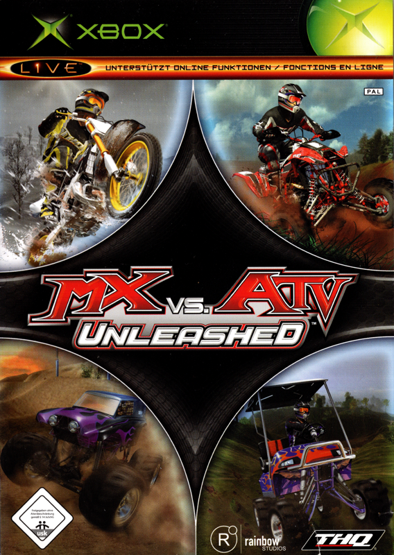 Front Cover for MX vs. ATV Unleashed (Xbox)