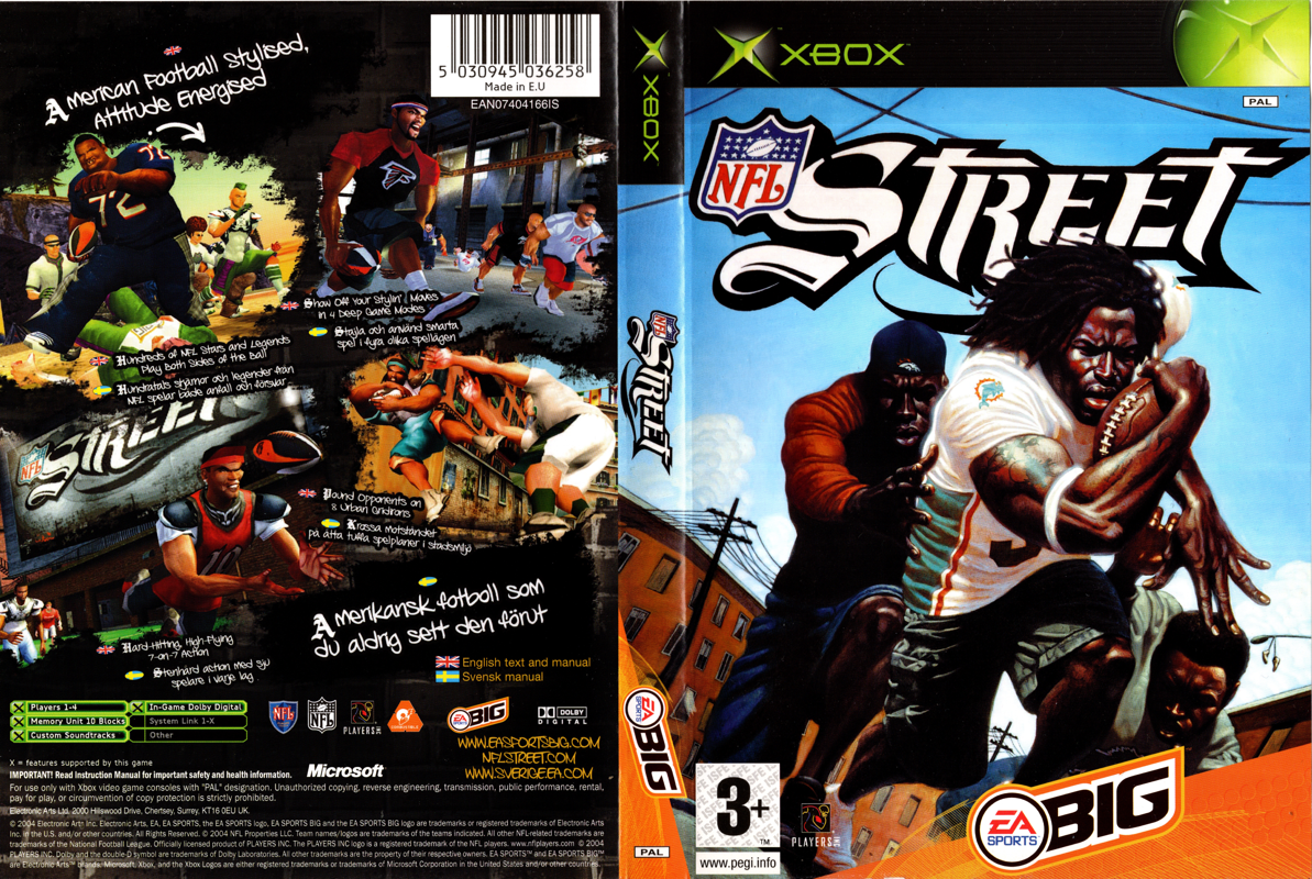 Full Cover for NFL Street (Xbox)