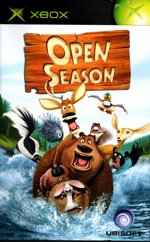 Manual for Open Season (Xbox): Front