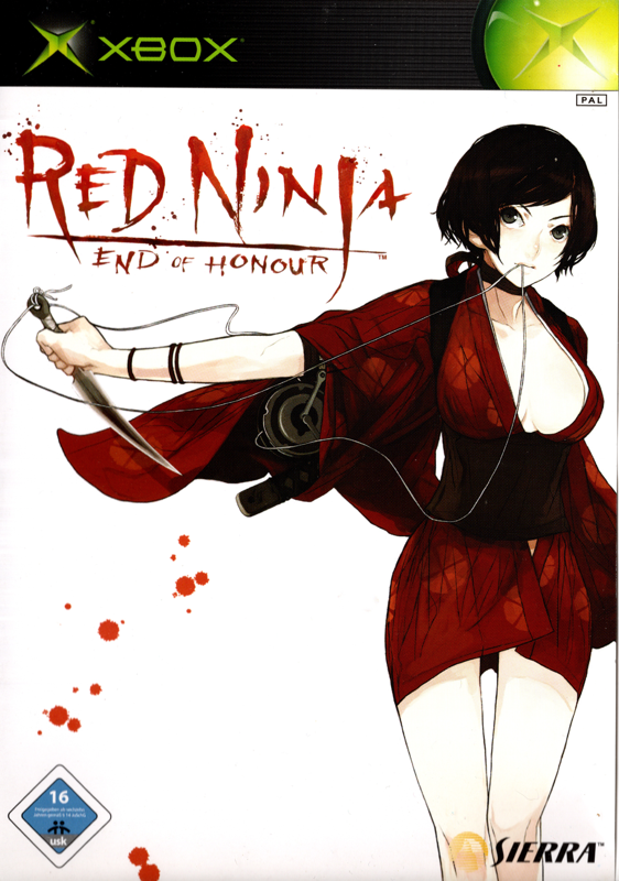 Front Cover for Red Ninja: End of Honor (Xbox)