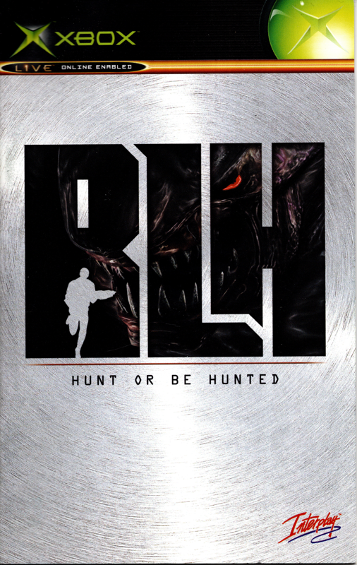 Manual for Run Like Hell (Xbox): Front