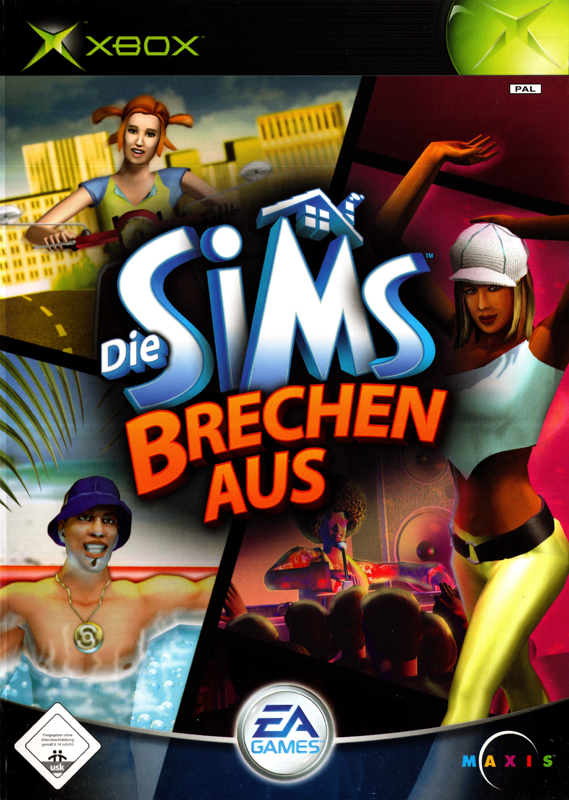 Front Cover for The Sims: Bustin' Out (Xbox)