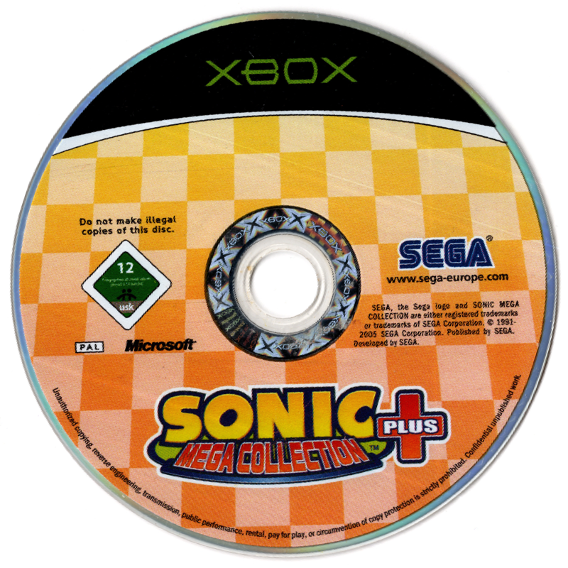 Media for Sonic Mega Collection Plus (Xbox)