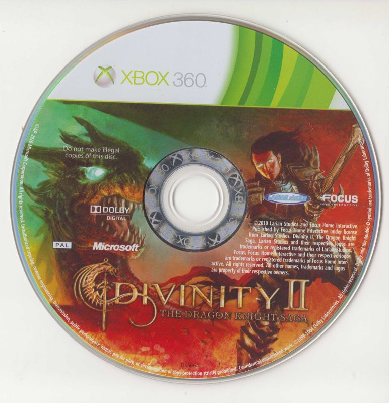 Media for Divinity II: The Dragon Knight Saga (Xbox 360)